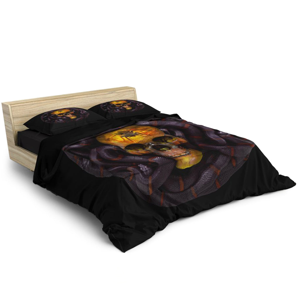 Dödskalle Påslakan Orm