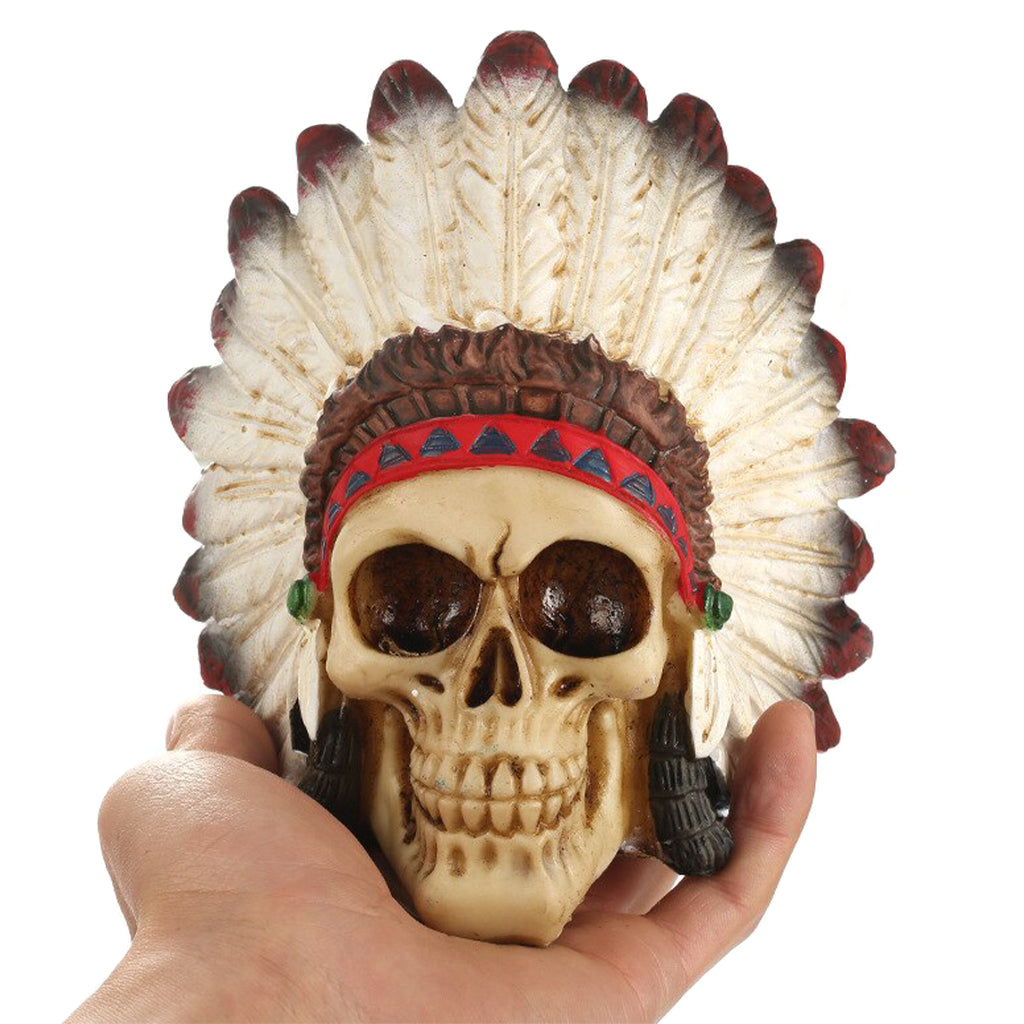 Dödskalle Inredning Indian