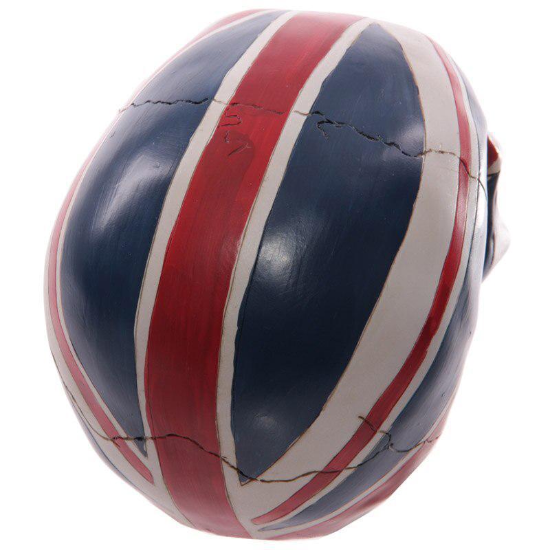 Dekorativ Dödskalle Storbritanniens Flagga