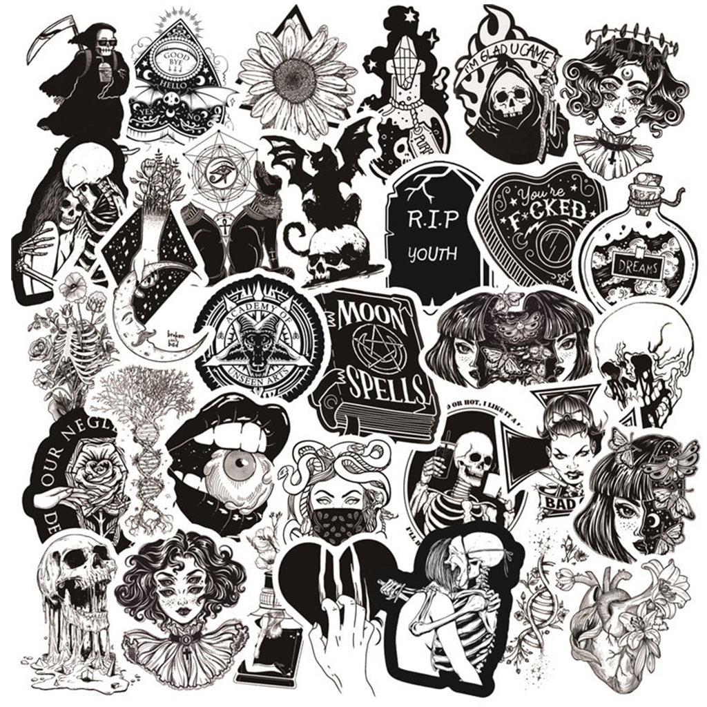 Sticker Pack Dödskallar