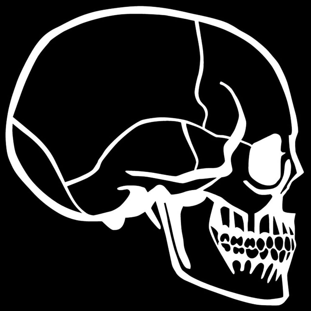 Sticker Dödskalle