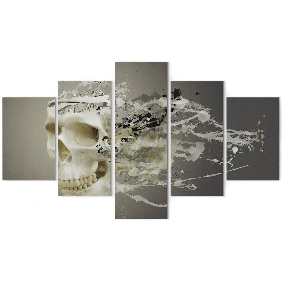 Dödskalle Tavla Konstverk