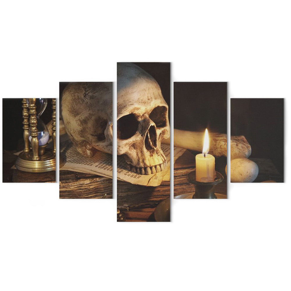 Väggdekoration Med Dödskalle