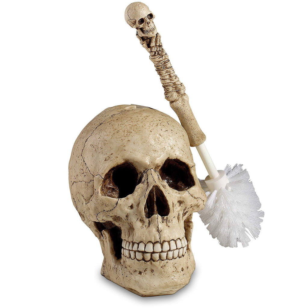 Dödskalle Toalettborste