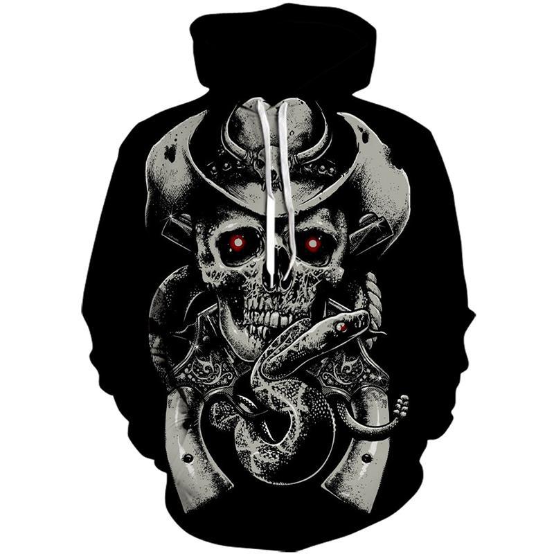 Dödskalle Tröja Cowboy