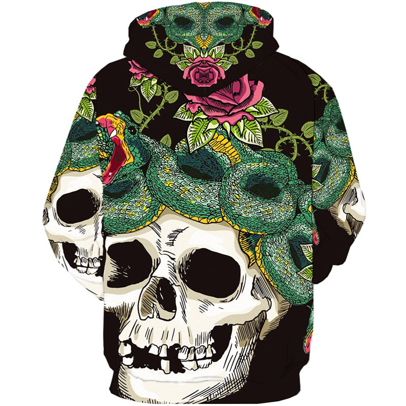 Dödskalle Tröja Orm