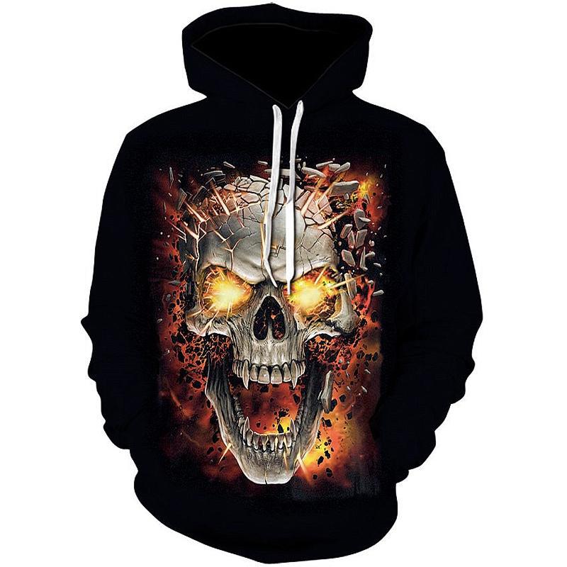 Dödskalle Tröja Heavy Metal