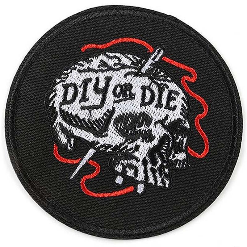Dödskalle Tygmärke Diy Or Die