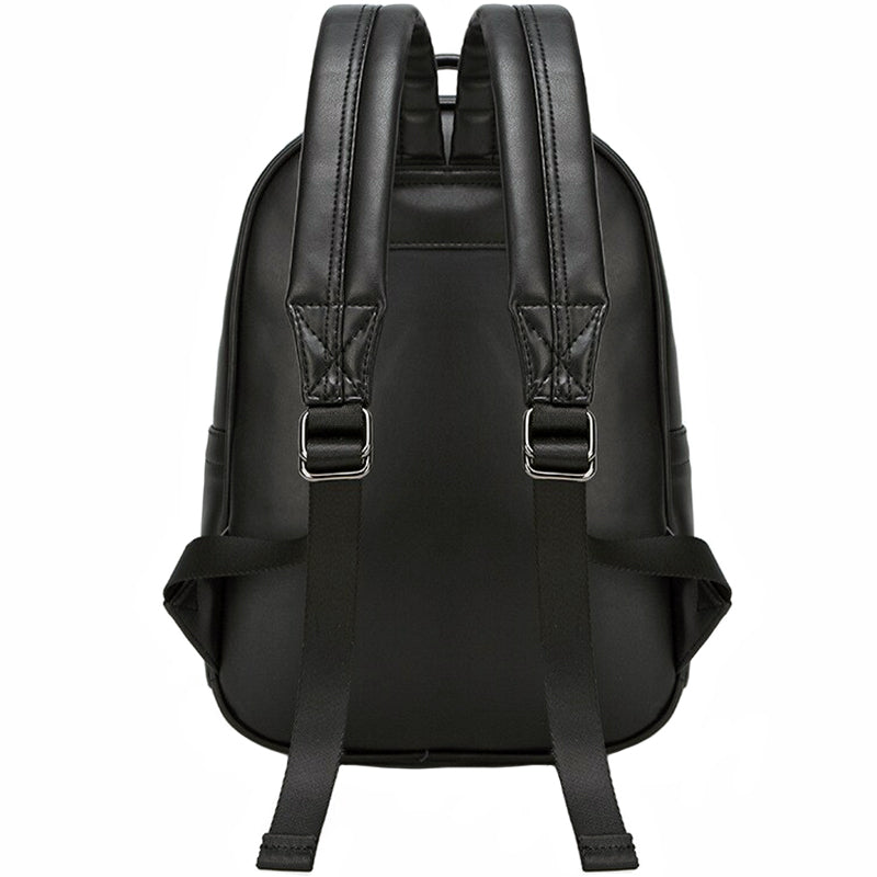 Svart Läderväska Dödskalle