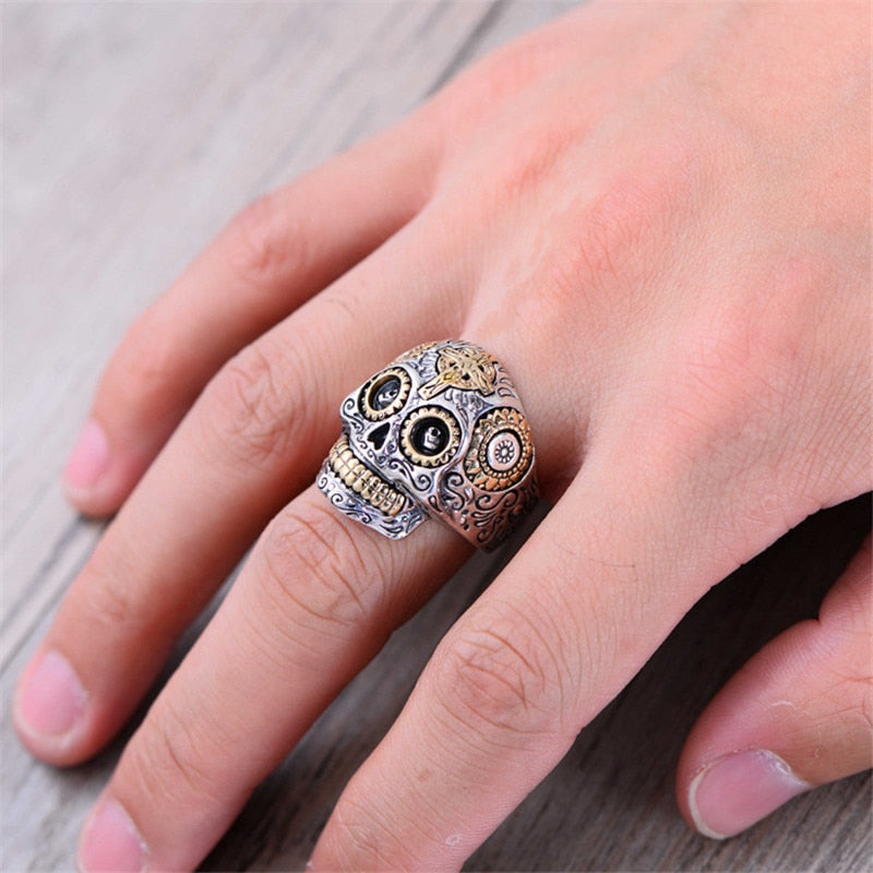 Ring Mexikanskt Kranium