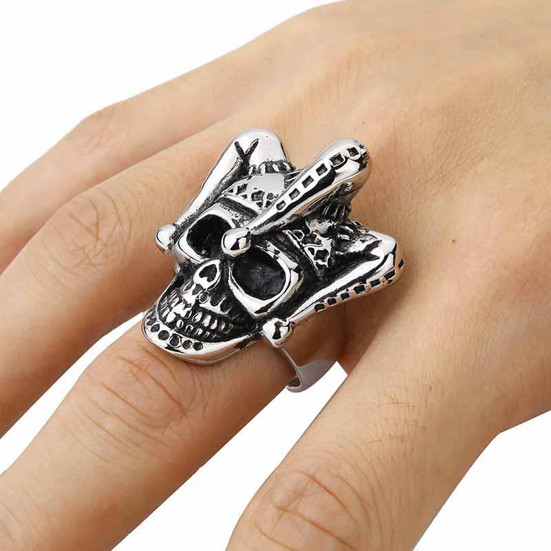 Clownring Dödskalle