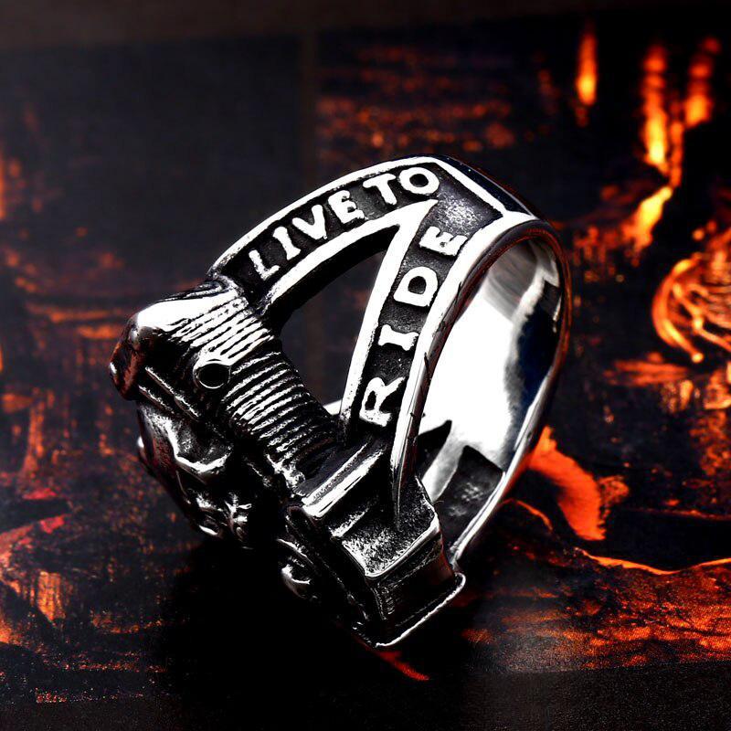 V-twin Motorcykel Ring