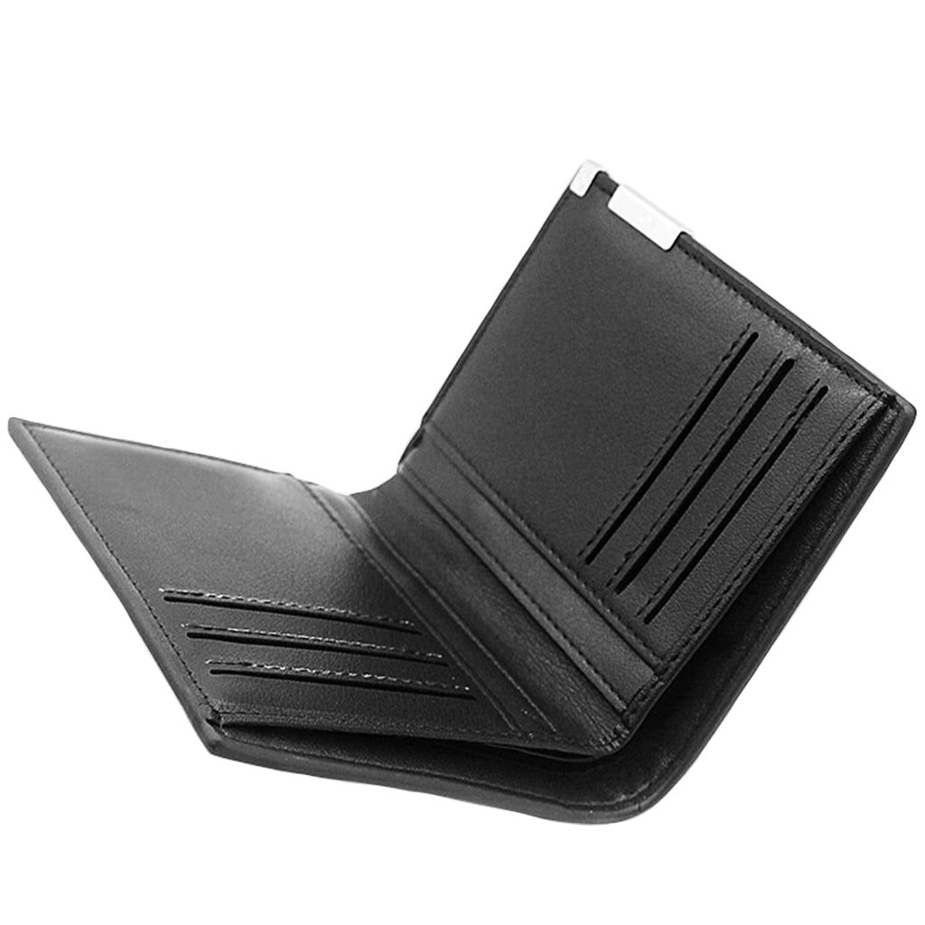 Dubbelvikt Skinnplånbok Med Dödskalle