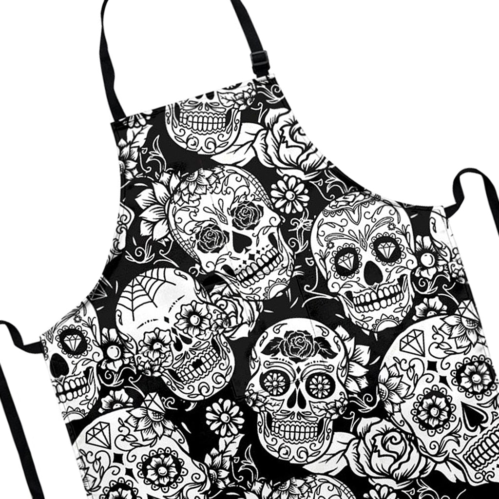 Förkläde Med Sugar Skull