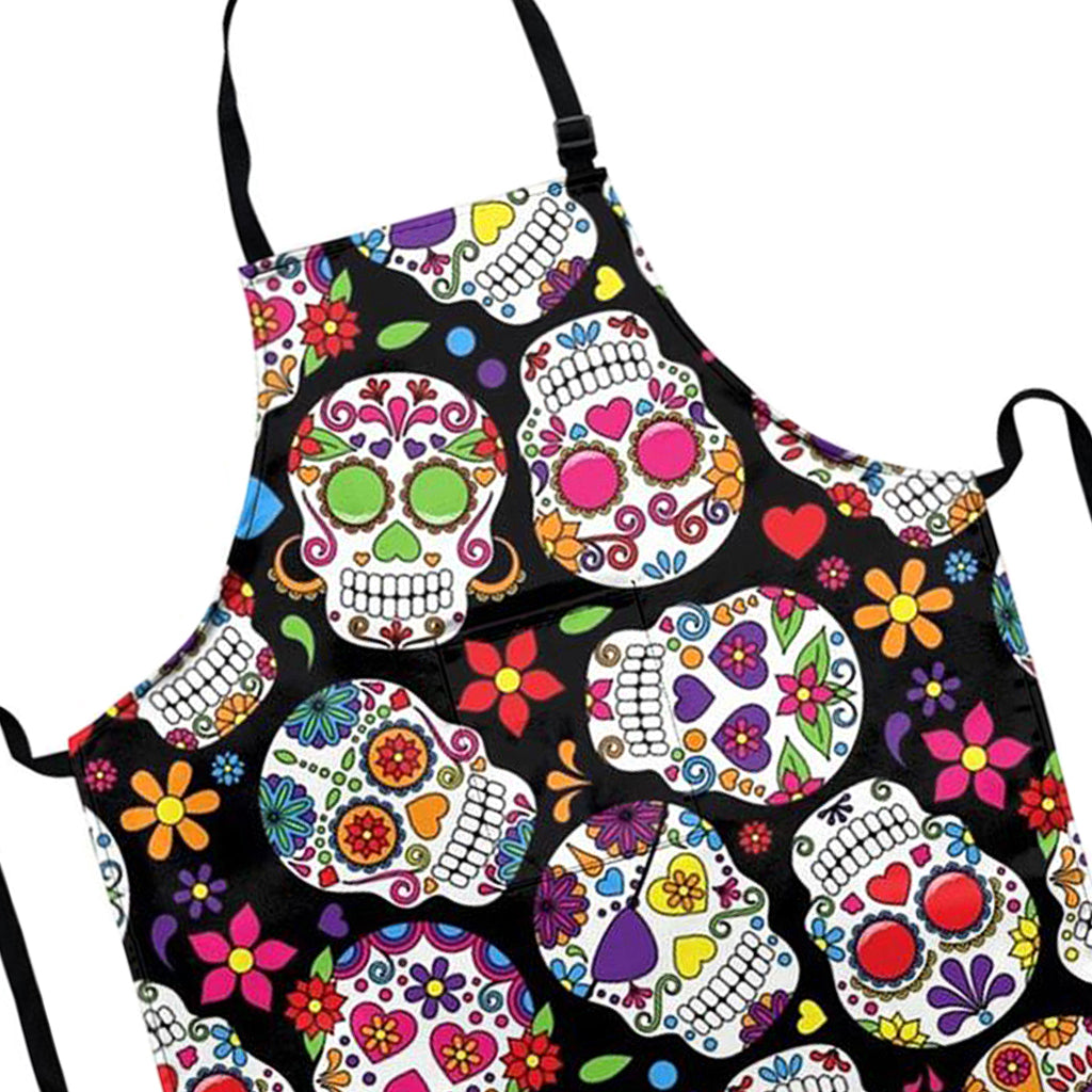 Förkläde Med Flera Dödskallar