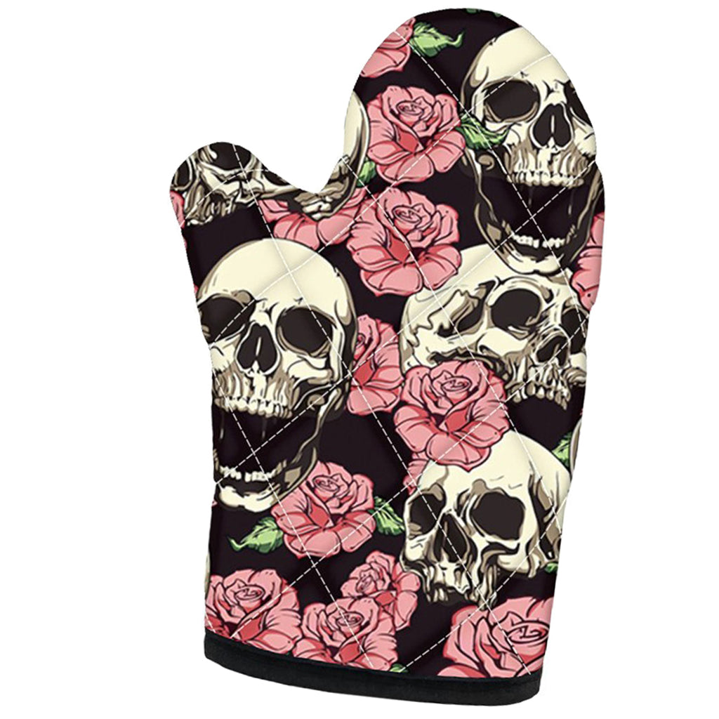 Gotisk Grytvante Med Dödskallar