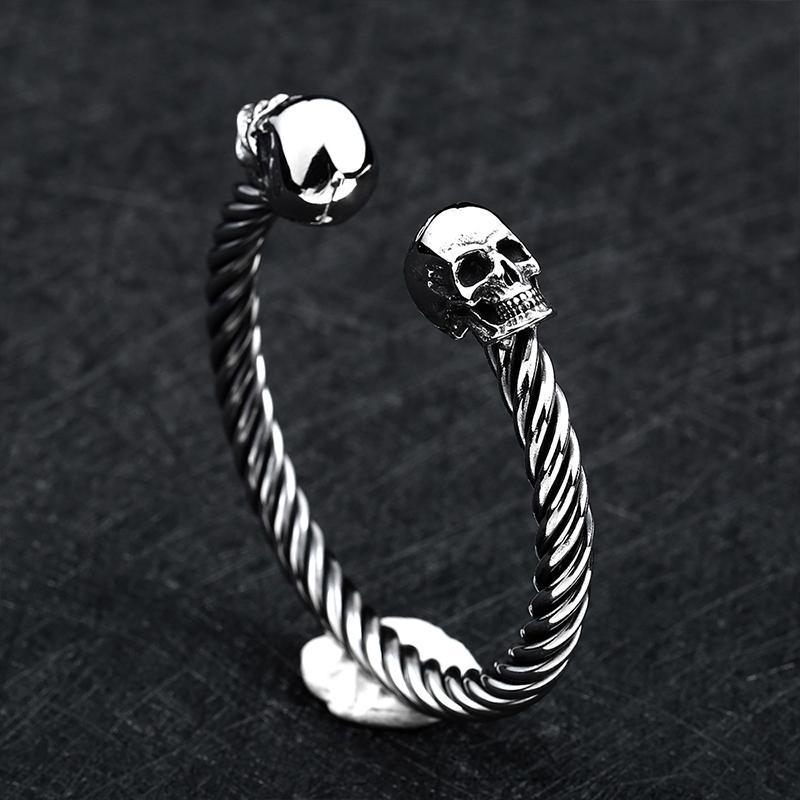 Snyggt Dödskalle Armband