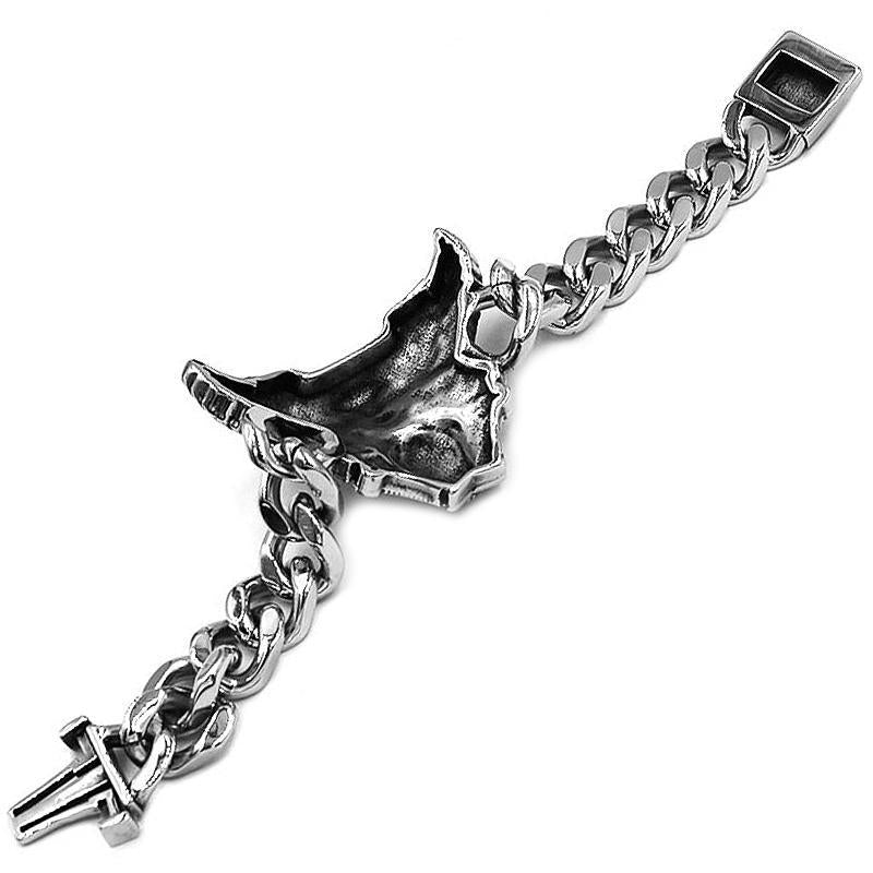 Motorcykel Armband Med Örn