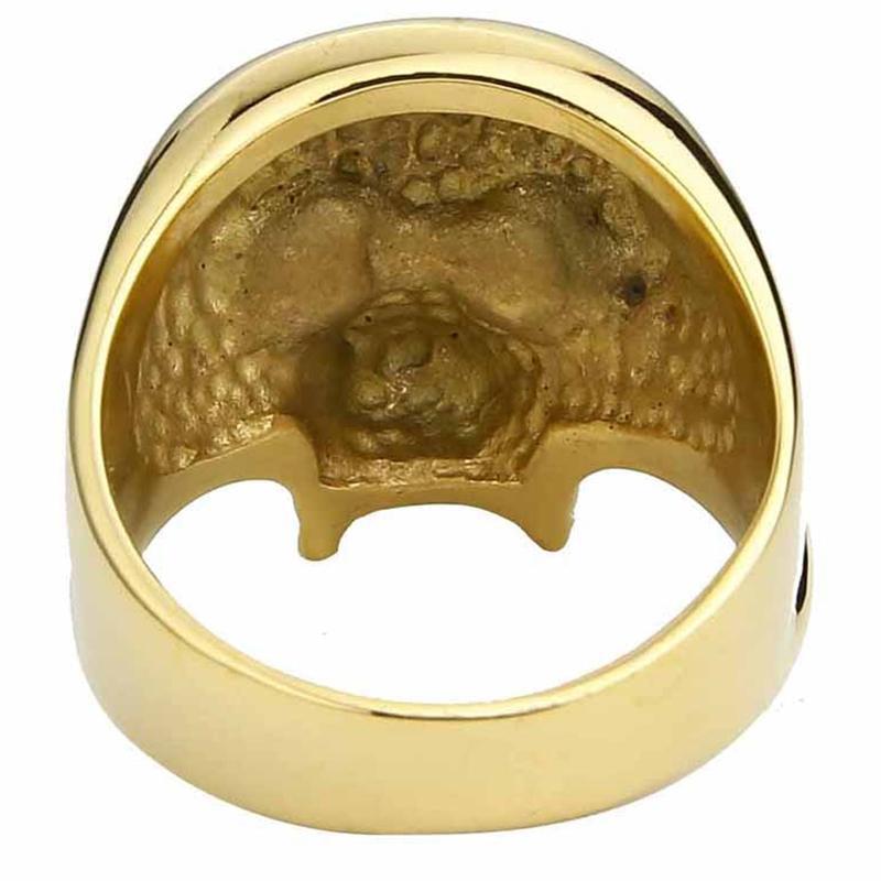 Dödskallering Guldstål