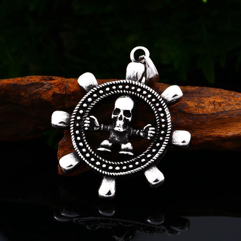 Biker Halsband Dödskalle