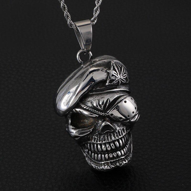 Billigt Dödskalle Halsband