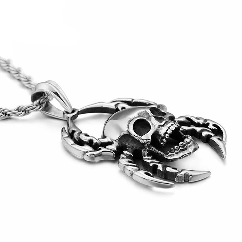 Dödskalle Halsband Spider