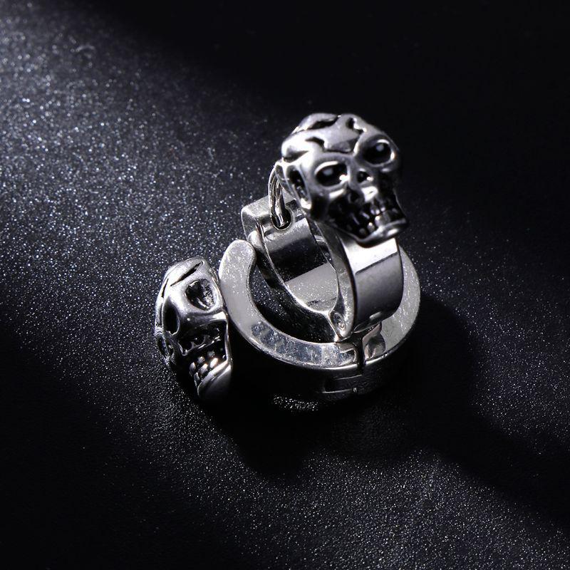 Krossade Dödskallar Örhängen