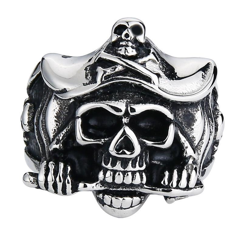 Dödskallering Pirat Svärd