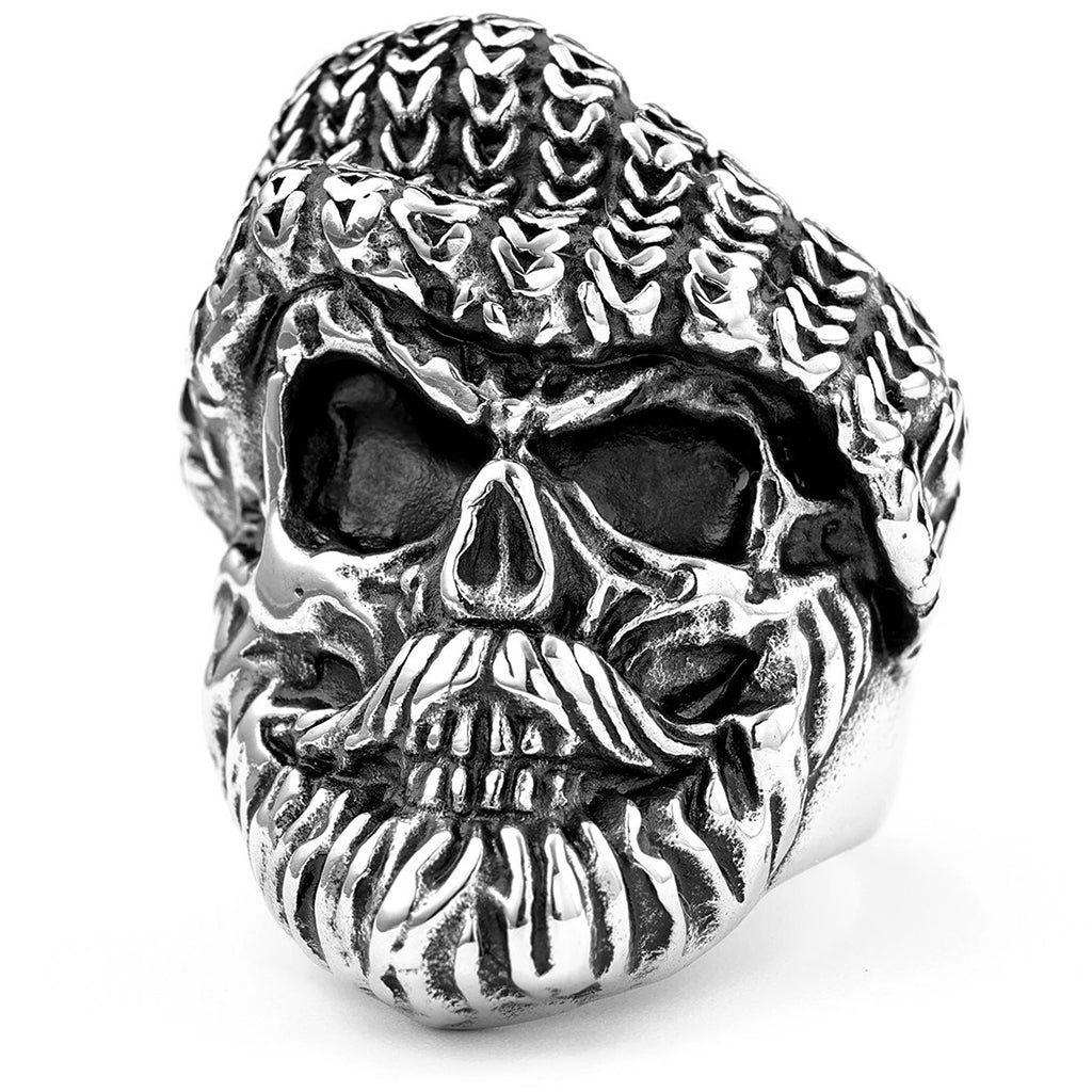 Dödskalle Ring Med Mössa