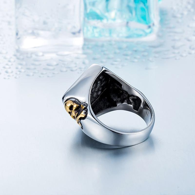 Dödskalle Ring Herr