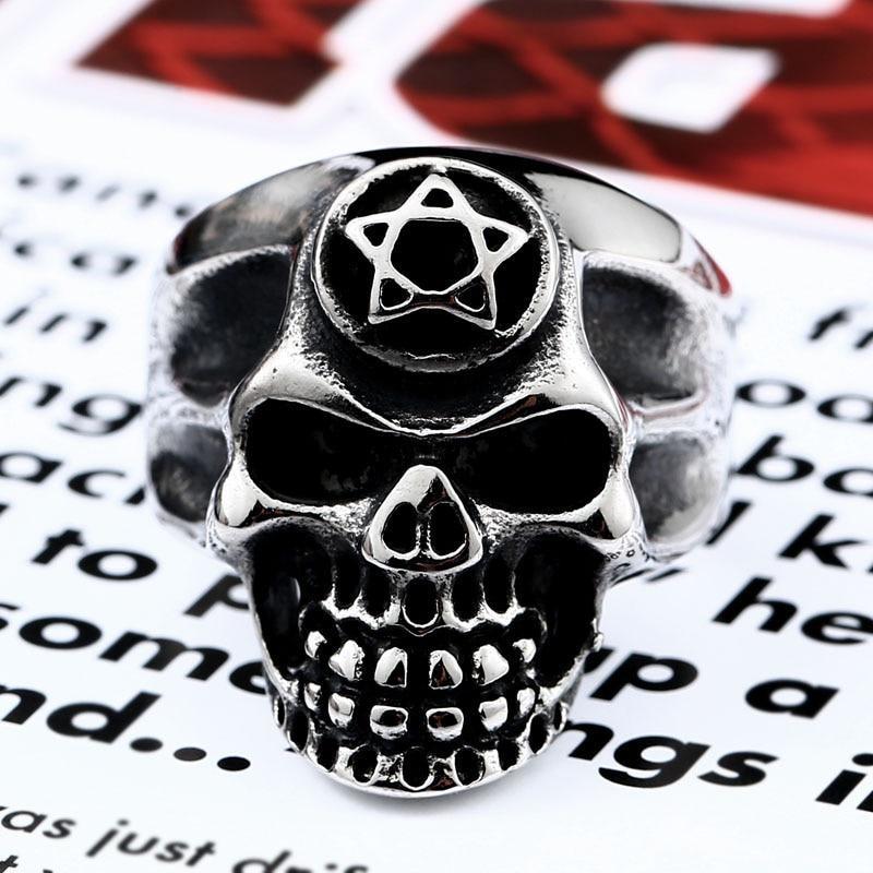 Satanistisk Ring Stål