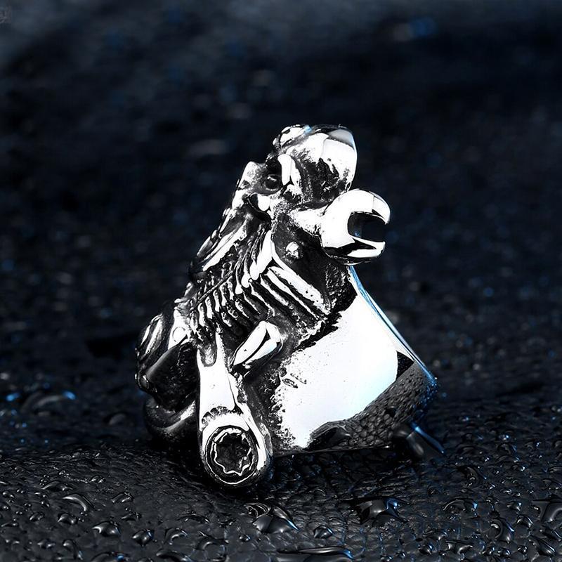 Ring Veteran Biker