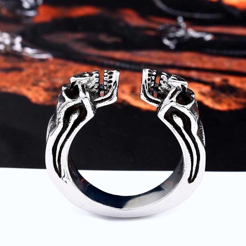 Biker Ring Dödskalle