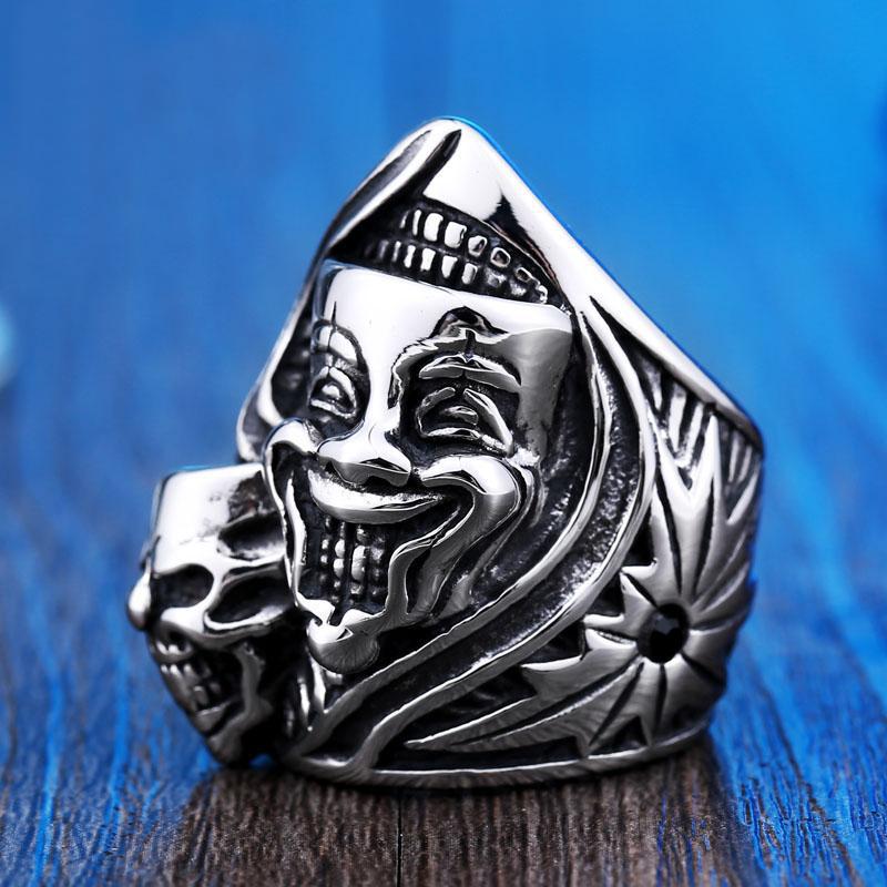 Biker Ring Dödskalle