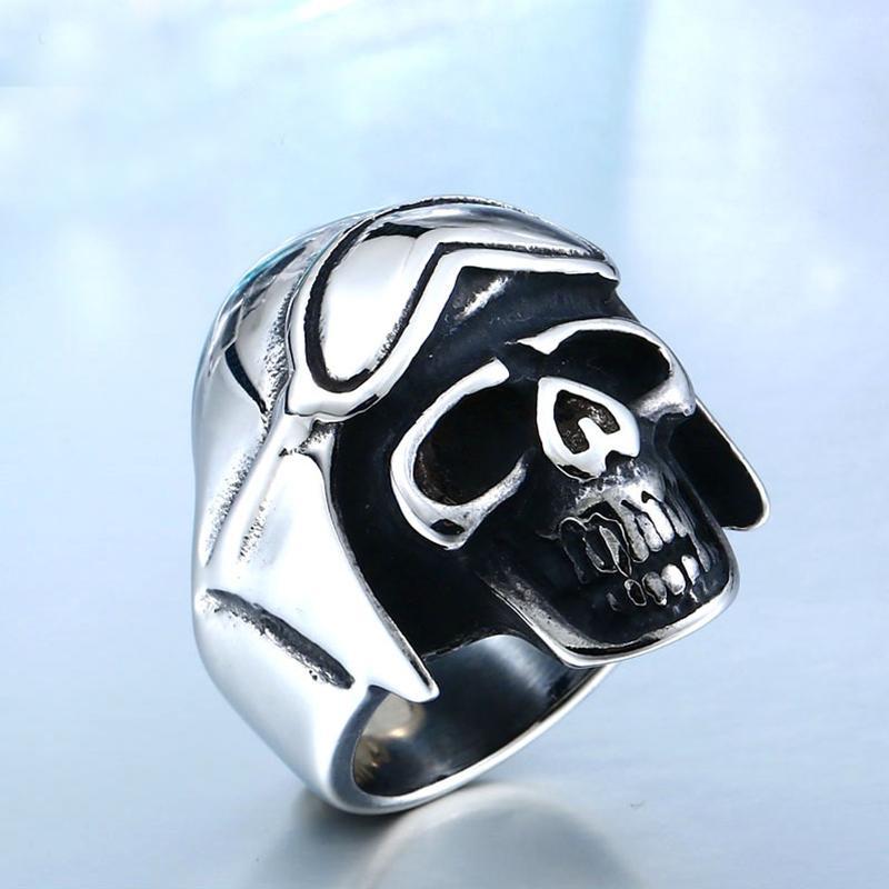 Ring Dödskalle Motard