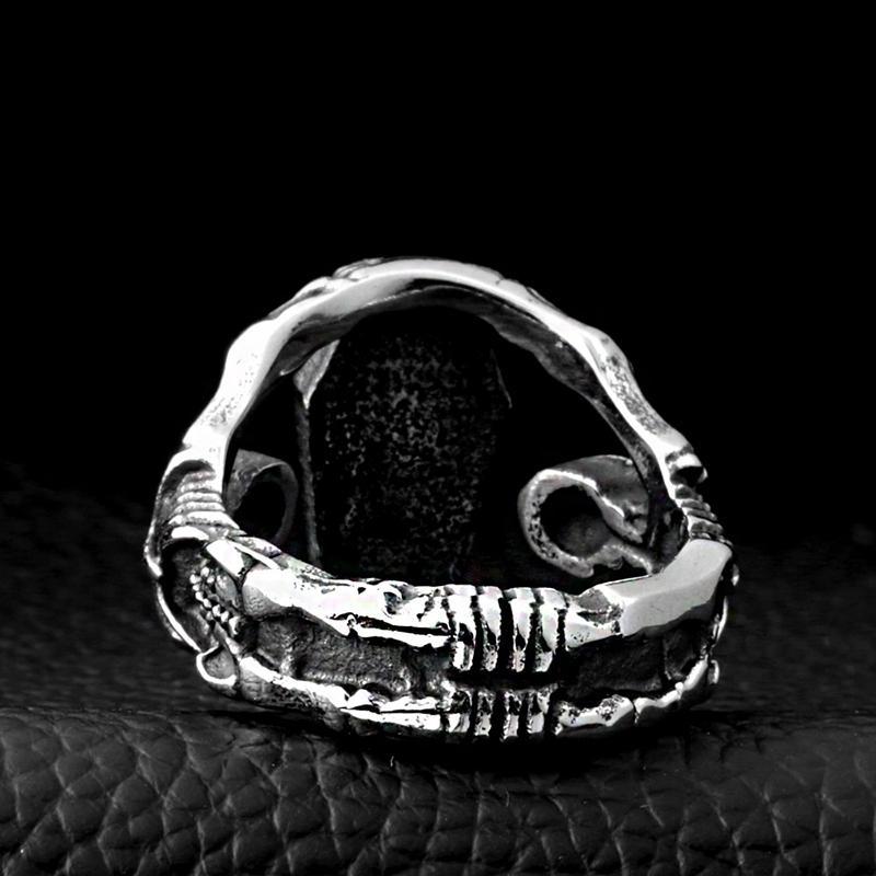 Billig Dödskalle Ring