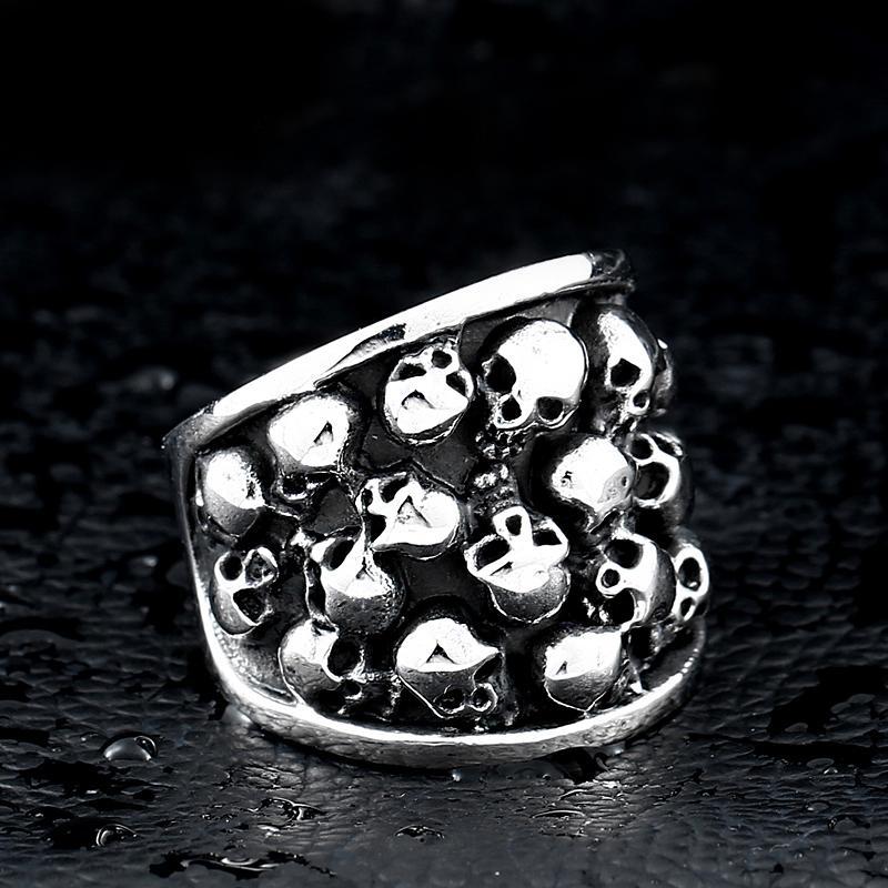 Dödskallar Ring Herr