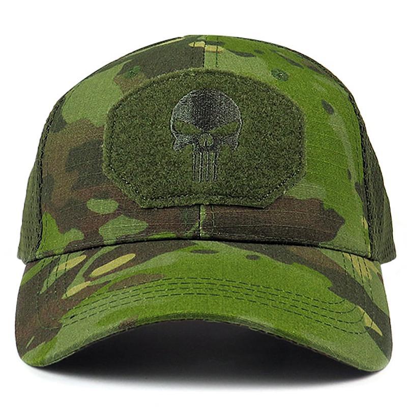 Camouflage Keps Dödskalle