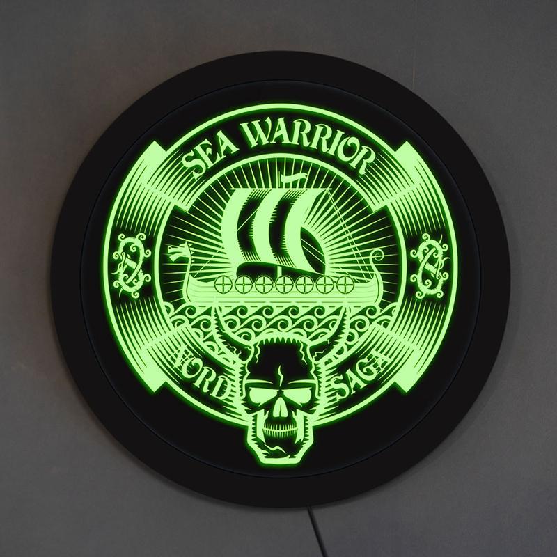 Gul Belysning Vikingaskepp