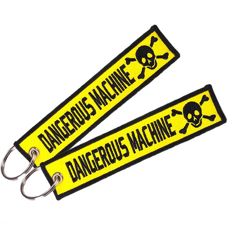 Gul Nyckelring Dödskallar