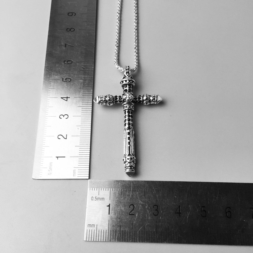 Halsband Jesus Kors Sterling Silver