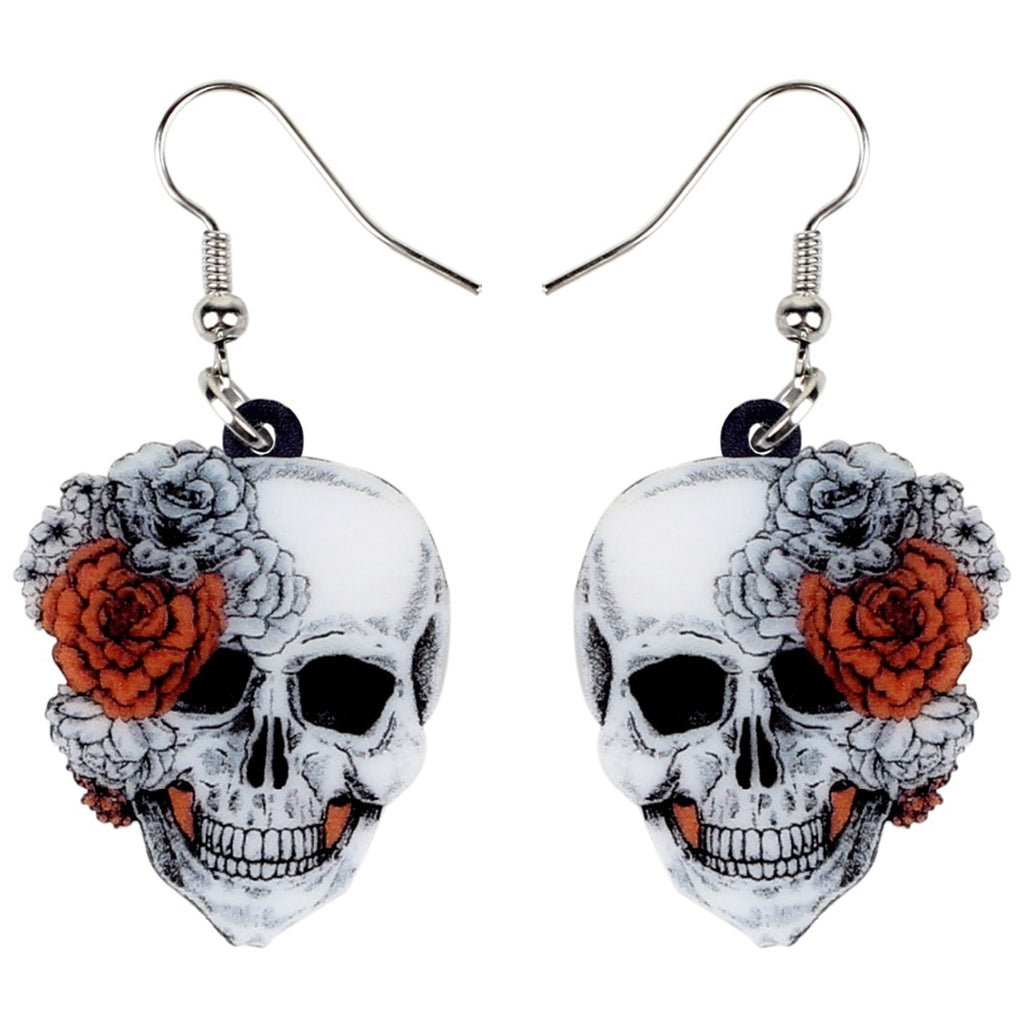 Hängande Örhängen Dödskallar
