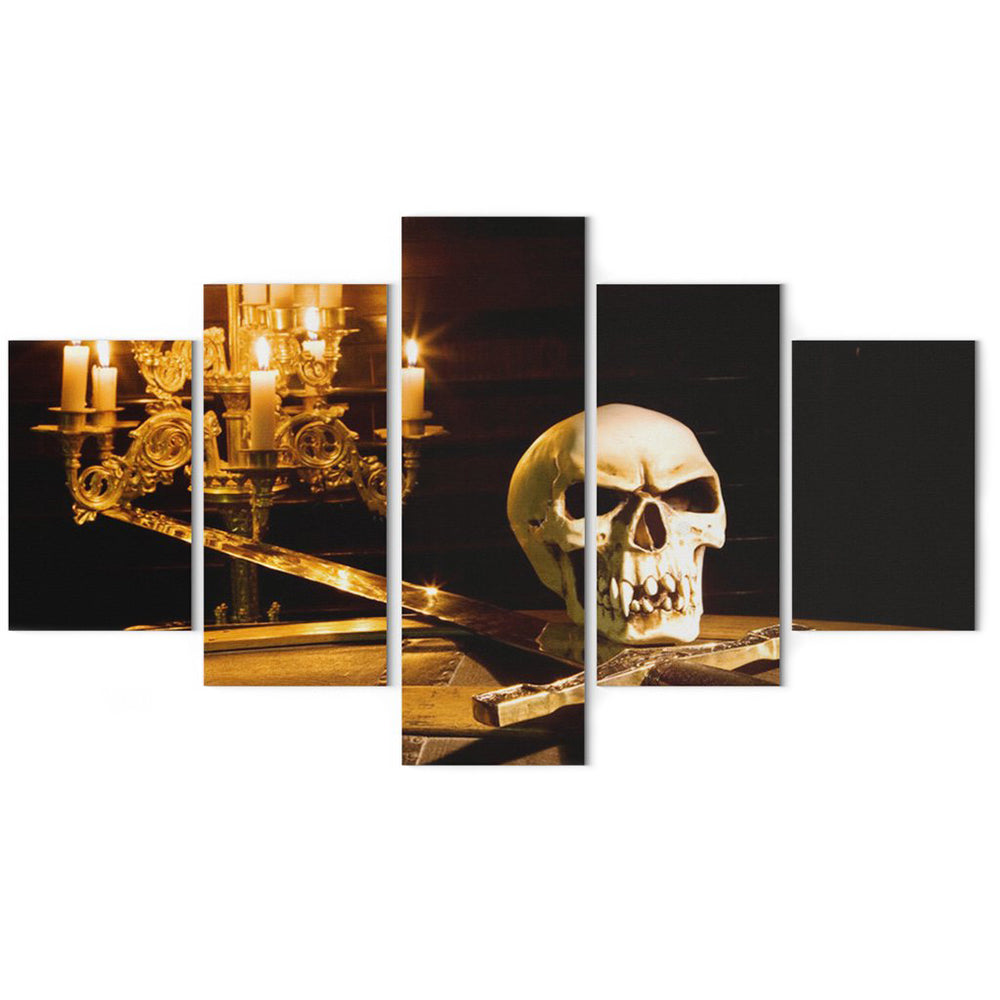 Dödskalle Tavla Religion