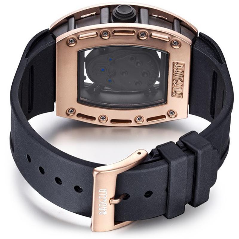 Dödskalle Armbandsur Guld