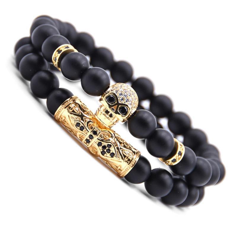 Dödskalle Armband Herr Machu Picchu Skull