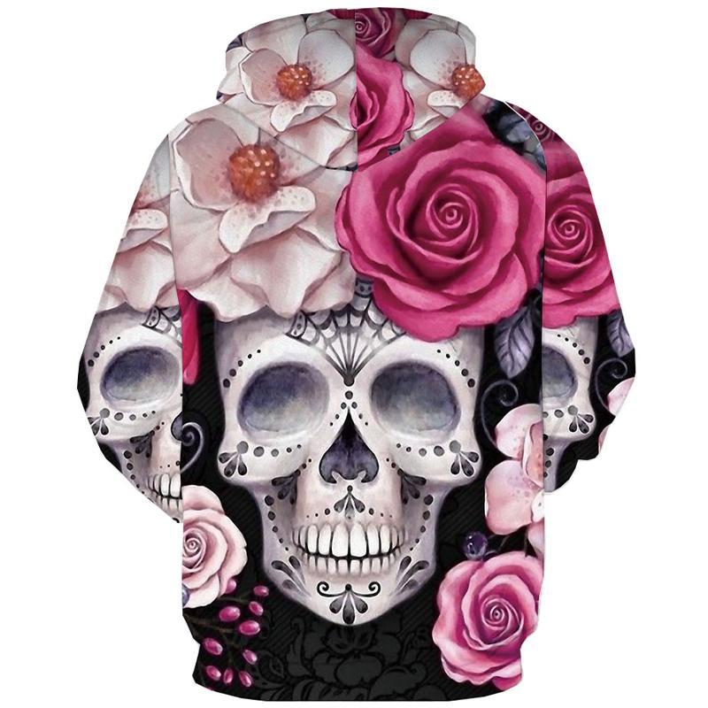 Hoodie Calavera Dödskalle