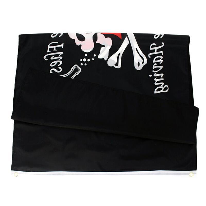 Ihopvikt Pirat Flagga