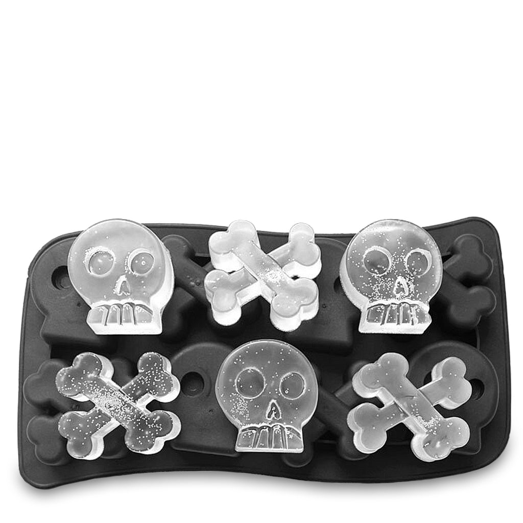 Isform Dödskalle Isbitar