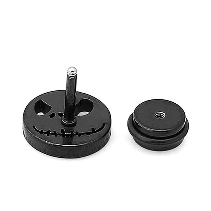 Evil Smile Skull Earrings