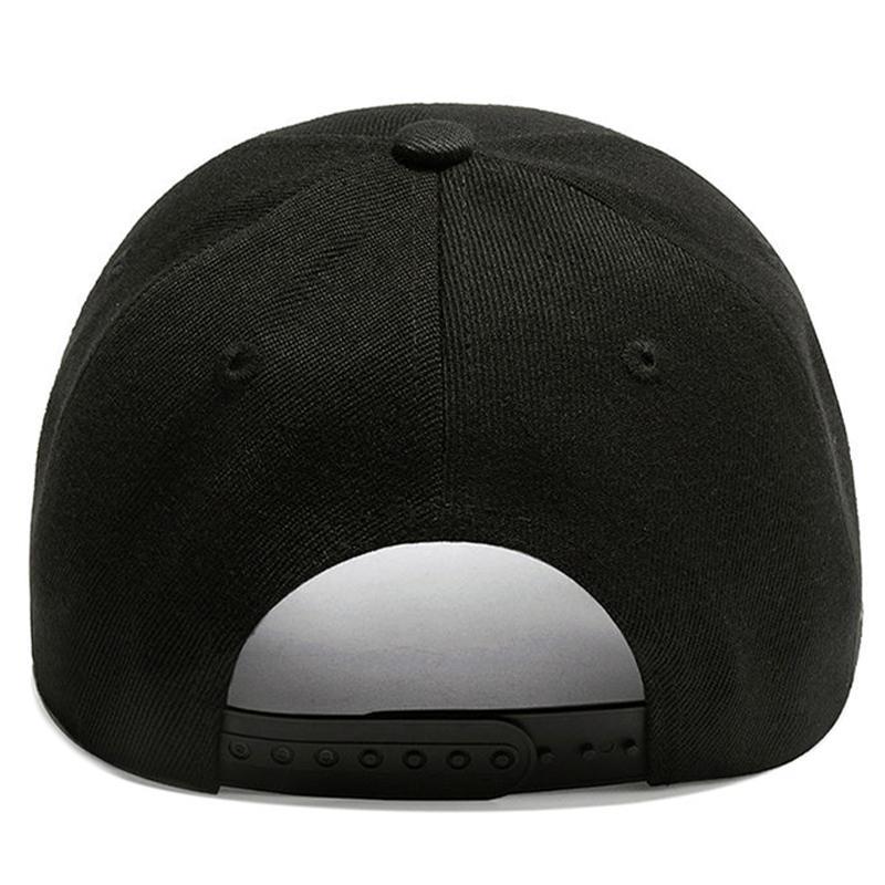 Svart Dödskalle Keps